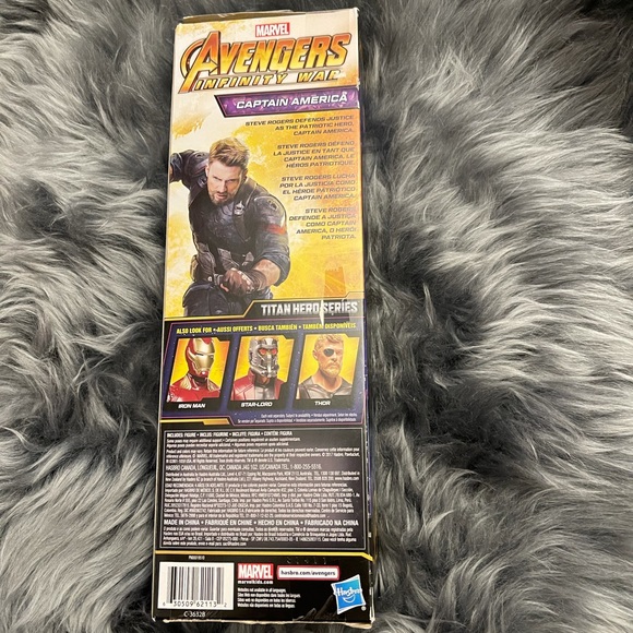 Captain America Titan Hero action figure, NIB - Picture 2 of 2